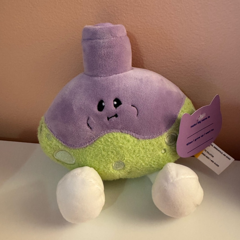 Gigglescape Plush Magic Potion Halloween Cute Stuffed Animal 6” NWT